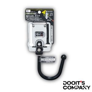 고쿠쇼 1구 공구 타카걸이(후크조절형) GTH-11/망치 빠루 신호 카타 드릴 줄자 타카 하카 벨트 걸이