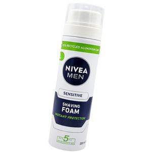 니베아 맨 센서티브 쉐이빙 폼 200ml 편안한 면도 c1-1