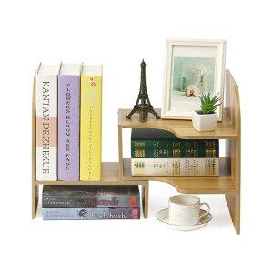 월넛 책상 정리 선반 소품 정리함 화장대 테이블 정리