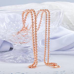 군번줄 목걸이 볼 체인 14K 줄 2mm 여자 친구 생일 선물 커플