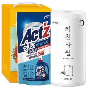 피죤 세제 선물세트 답례품 20호 (세탁세제 300ml + 키친타올)