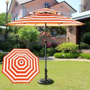 [드림레저]산들바람 레인보우  파라솔Φ2300 (받침대 별매)