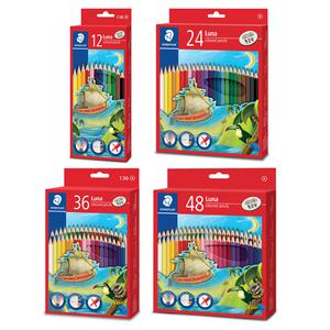 STAEDTLER 스테들러 루나 색연필 136 / 12색 24색 36색 48색