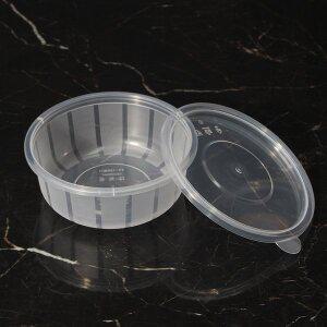 [기타]탕용기 TY 158파이 사출용기 소 300세트 사출 튼튼한 포장용기 배달 전자레인지