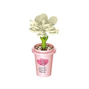 쟈스민 컵화분 39조각(PCS) 레고 호환 중국 L사 블록