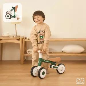 클래식 폴딩 밸런스 바이크 무소음 유아 아기 실내 붕붕카