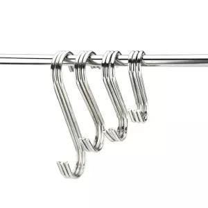 다용도 스텐 S자 고리/행거걸이/간이/옷걸이/후크/대형/소품/걸이/고리대/미니/다기능/봉걸이/가방