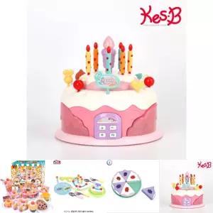 (캐스B)플레이 해피2단케이크/소꿉놀이/장난감/모형/케익/생일/케이크/놀이/요리/케？？