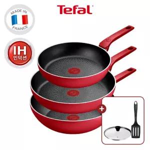 [테팔] 데일리 엑스퍼트 인덕션 3종(팬24+팬28+웍28) (+레온 유리뚜껑24 +뒤집개)