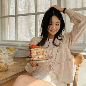 [봄신상/청순템] 투웨이 레이어드 블라우스