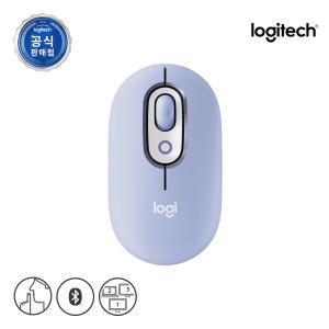 로지텍 코리아 POP 블루투스 무선 마우스 라일락