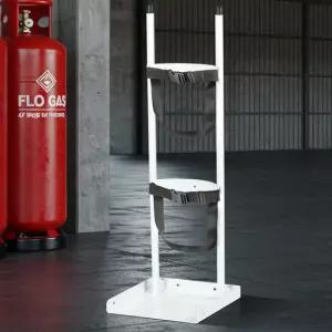 3S 가스통거치대 대 보관함 지지대 산소통거치대