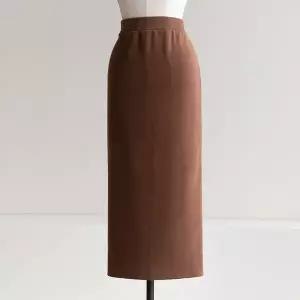 (안나앤플러스) 백 슬릿 H 롱 스커트[스커트BZY24] 빅사이즈