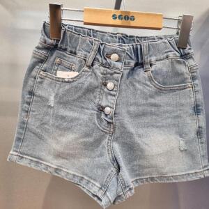 에스핏 HC22 구제35부데님반바지 쥬니어여아 구제3 5부데님반바지 sjz304fjpt49