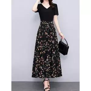 [하프클럽/클라셰]클라셰 로맨틱롱럭셔리원피스_B5M0120