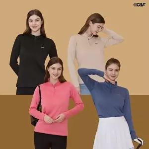 [르까프]여성 프렌치테리 집업티셔츠 4종