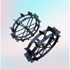 경작기 철바퀴 교체 이랑 텃밭관리기 수리 강화 블레이드 미끄럼 1쌍 텃밭 중장비 철륜과