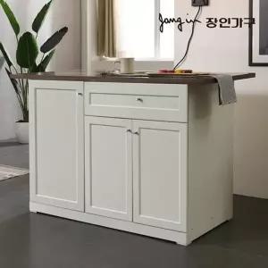 [장인가구]쉐프 1200 아일랜드식탁 홈바(수납형)