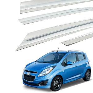 스파크 크롬 썬바이저 차량용 윈도우 창문 진흥 4P 썬바이저몰딩 썬바이져몰딩 자동차썬바이져