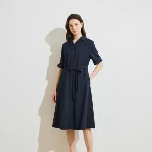 [롯데백화점]요하넥스 셔츠카라 플레어 원피스 J5B5D302