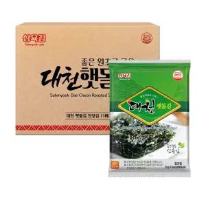 [삼육김본사] 대천 햇돌김 전장김 55g, 20봉