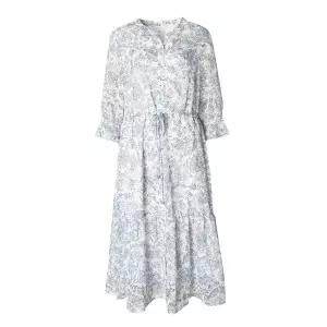 [롯데백화점]요하넥스 쉬폰 핀턱 프린트 원피스 J5B5D304