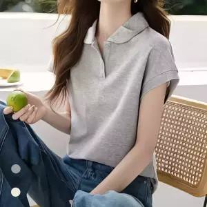 KARRA 라운딩카라버튼티셔츠_A5M0698