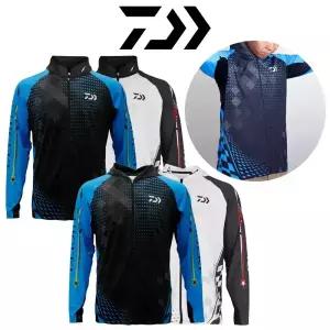 다이와 DAIWA 2025 낚시복 상의 긴팔 여름 자외선차단 후드 지퍼 DE-5225CS