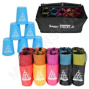 스피드 스태킹 컵 스포츠 스택킹 컵스텍 컵타컵 컵타 세트 A