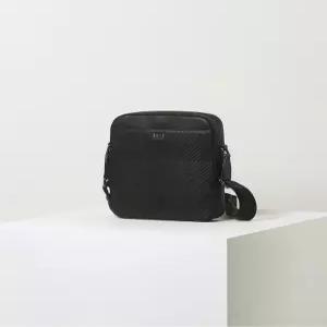 닥스 액세서리 [GREAT HOUSE CHECK][그레이트 하우스체크] 블랙 하우스 체크 소가죽 크로스백 DBBA5F30