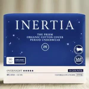 이너시아 생리대 더프리즘 입는 오버나이트 팬티형 중형 8개입 1개