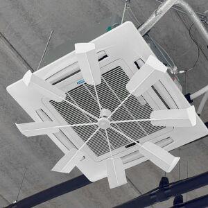 시스템에어컨바람개비 순환 실링팬 천장형에어컨날개 간접바람