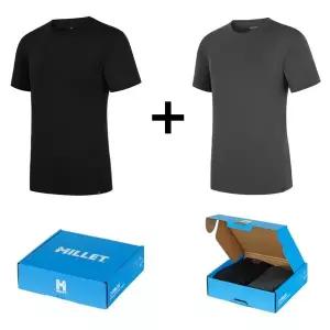 [밀레](대구신세계)MUUUT427[남성]25년 신상 아이스 냉감 반팔 티셔츠 2팩 세트(출시가55,000원)