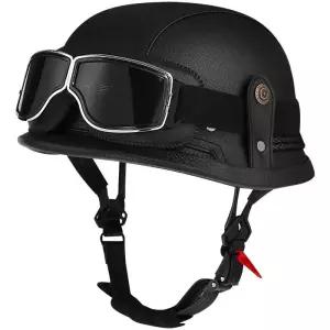 클래식 반모 헬멧 빈티지 할리 오토바이 바이크 독일 스냅백 여름 하이바 오픈페이스 소두핏