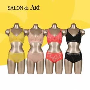 [아키] 살롱 드 아키 밴드레이스 메쉬 업 브라 팬티세트 4세트 8종