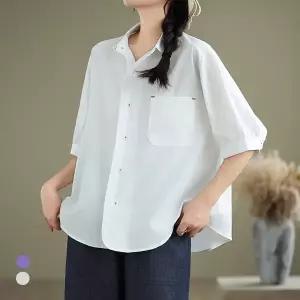 화세 (77까지)포인레드루즈블라우스_HB5MBL047C