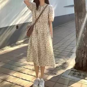 KARRA 드로잉플라워원피스_A5M0053