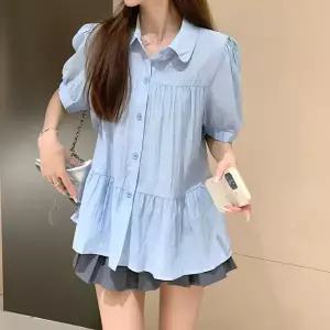 KARRA (77까지)더블셔링블라우스_A4M0496