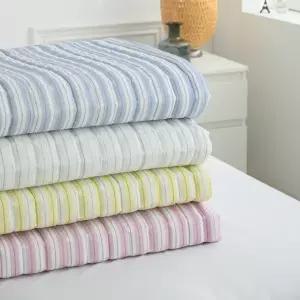 [몽파인]스노우리플 스트라이프 여름카페트 패드 110x200 150x200 여름밤 4colors