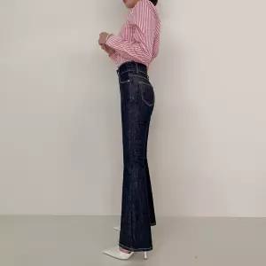 [다바걸]프민투버튼부츠컷진(7189)