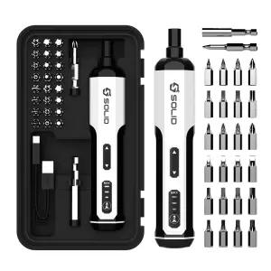 솔리드 충전 전동 드라이버 드릴 가정용 미니 소형 세트 S-MD40