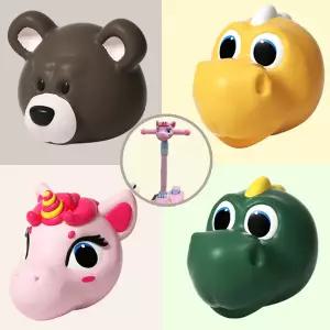 아동 어린이 유아 킥보드 헤드 장식 인형 악세사리