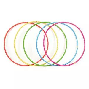 리듬체조 스타일 어린이용 훌라후프 5개 색상랜덤/유아용/리듬체조/훌라후프세트/어린이훌라후프/유아후프