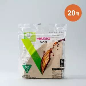 하리오 필터 VCF02 옐로우 100매 X 20개