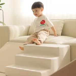 avec 아이플레이짐 라이트 향균 쿠션 계단 (미끄럼틀x) 유아 대근육발달 체육관