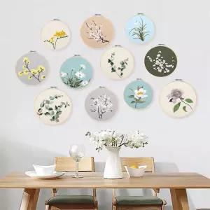 프랑스 꽃 diy 자수 수예 도구 패키지 키스 취미 생활/자수실/실십자수/십자수/세트/도안/자수틀/키트/공예