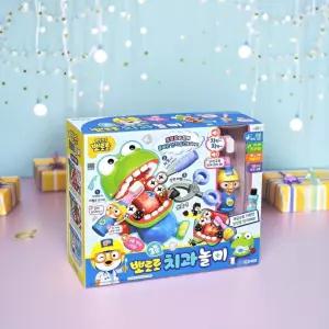 아이코닉스 뽀로로 치과놀이 병원놀이 장난감 양치 치카 칫솔질 교육 이빨 모형 크롱 캐릭터