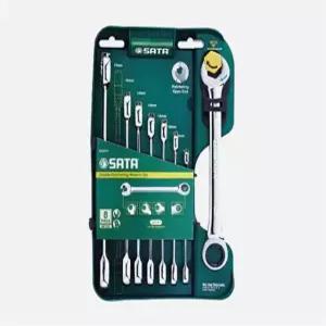사타 더블라쳇 기어렌치 세트 라쳇렌치 SATA 08007A 8PCS 1EA