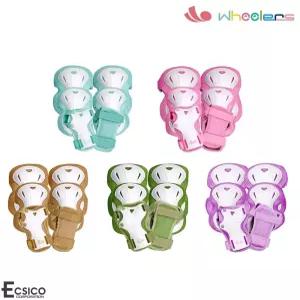 휠러스 O휠러스 스마트 아동용 인라인 자전거 보호대 세트