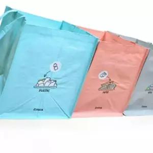 재활용 분리수거함 3종 세트 타포린 정리함 생활 쓰레기통 타포린 분리수거함